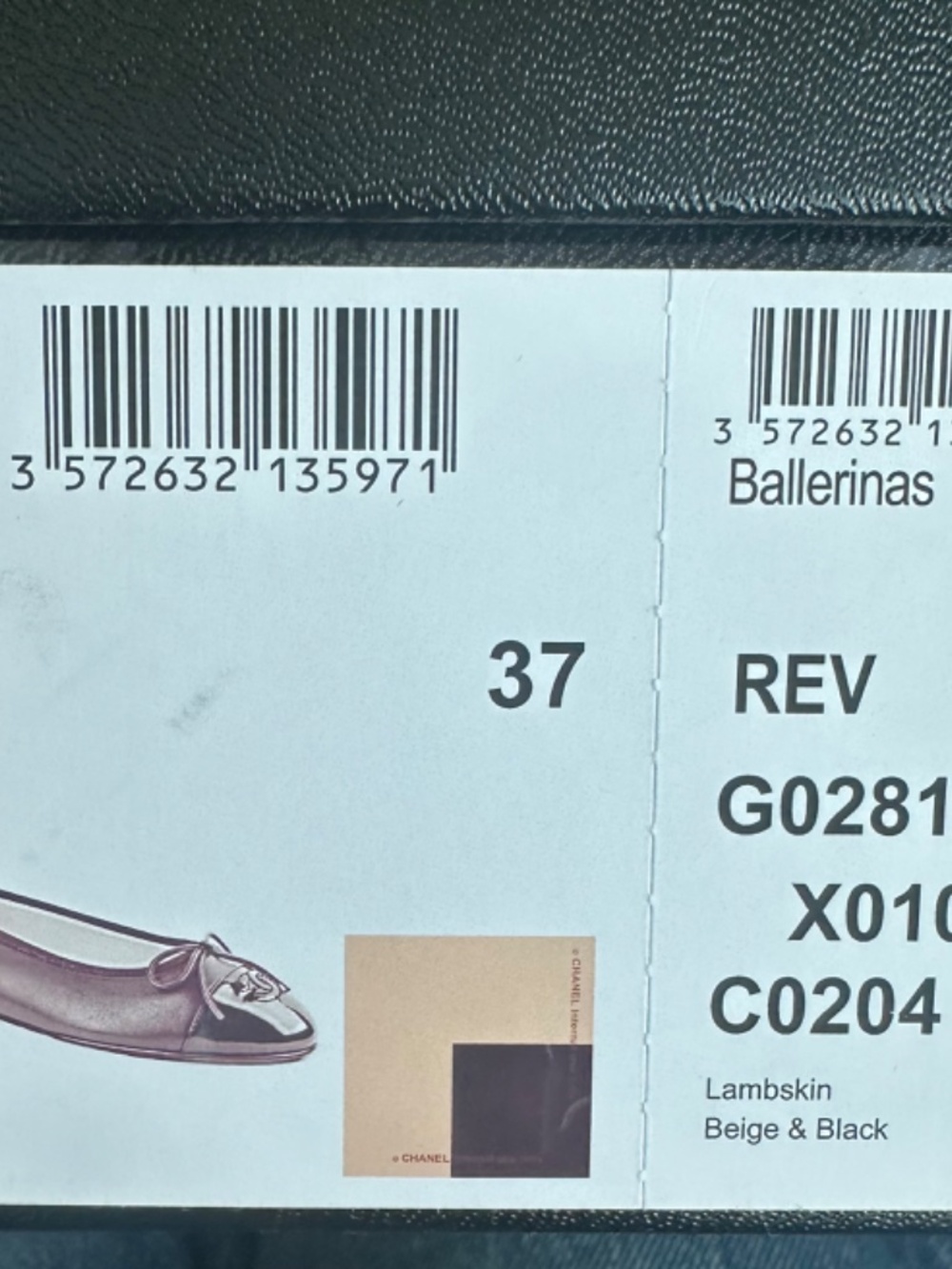 Chanel Ballet Flats 37 - Picture 3 of 5